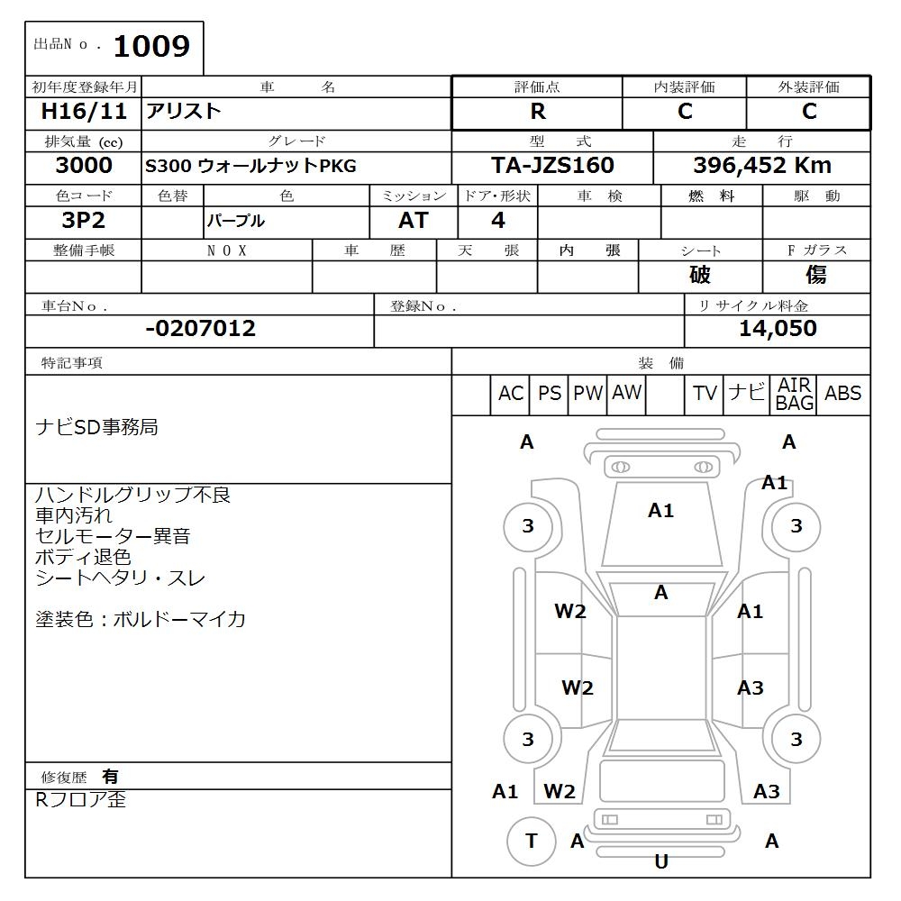 TOYOTA ARISTO