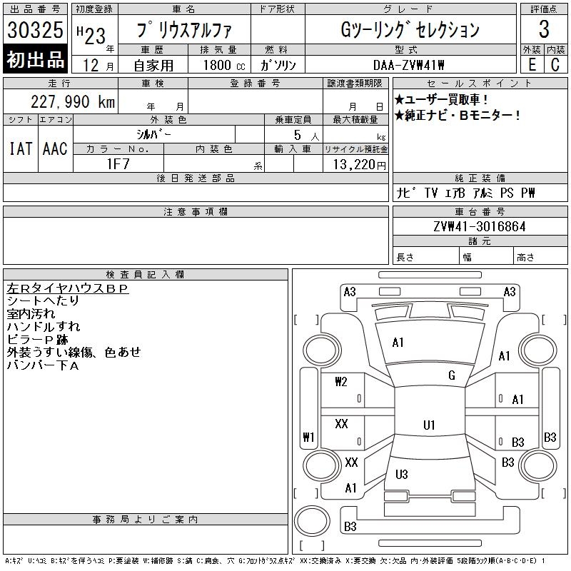TOYOTA PRIUS ALPHA