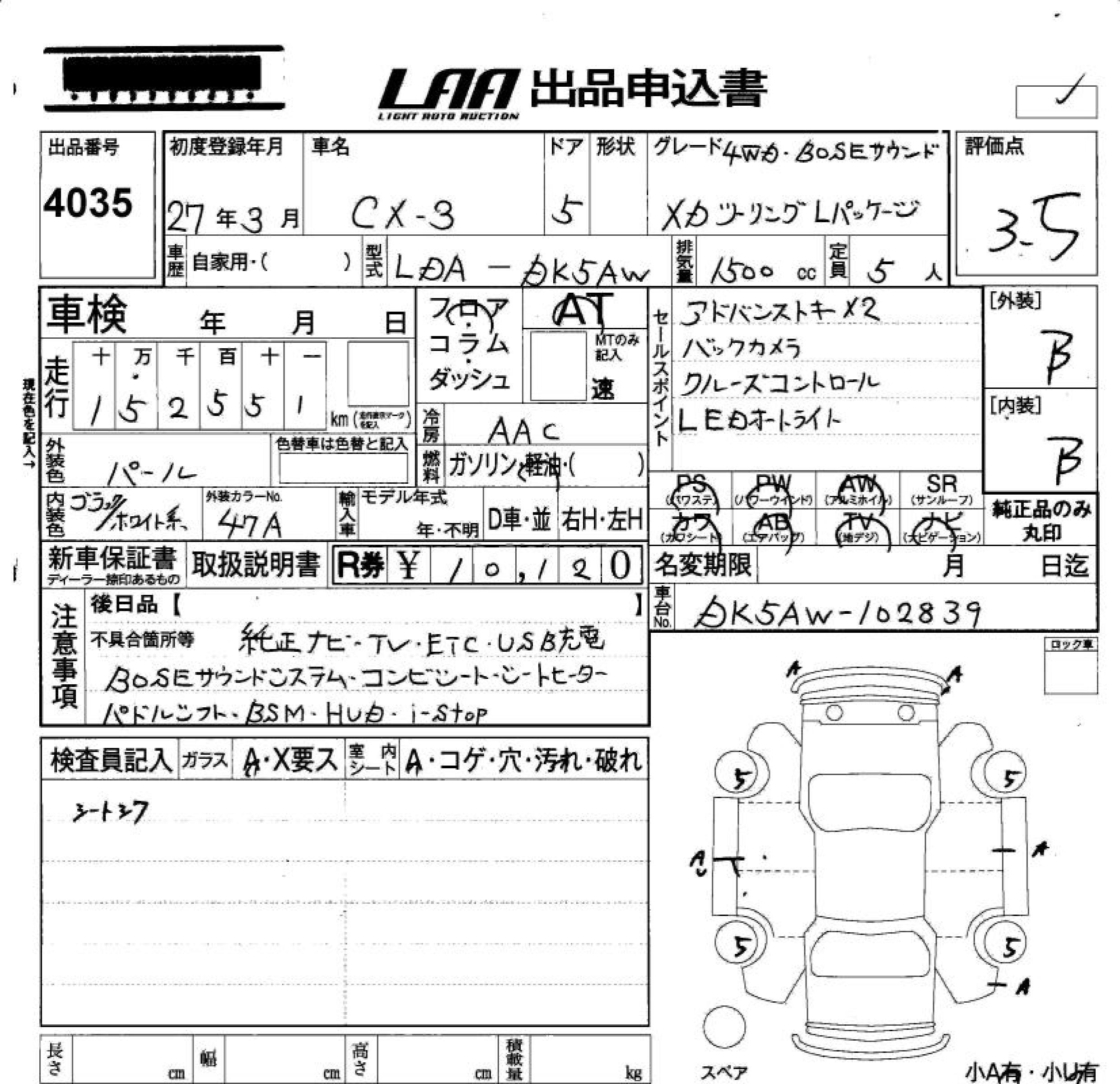 MAZDA CX-3