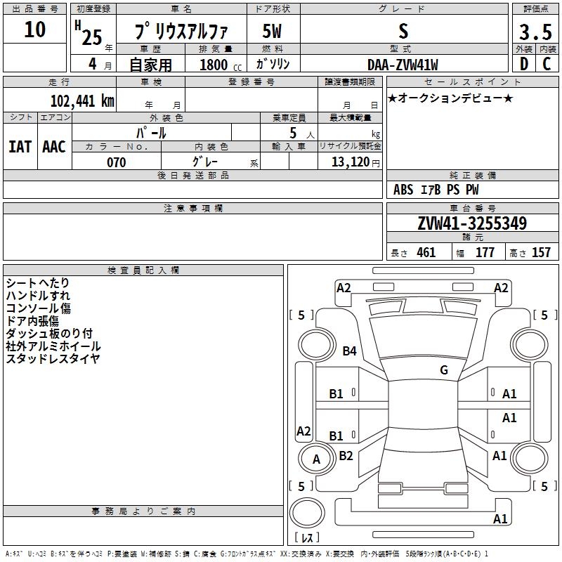 TOYOTA PRIUS ALPHA