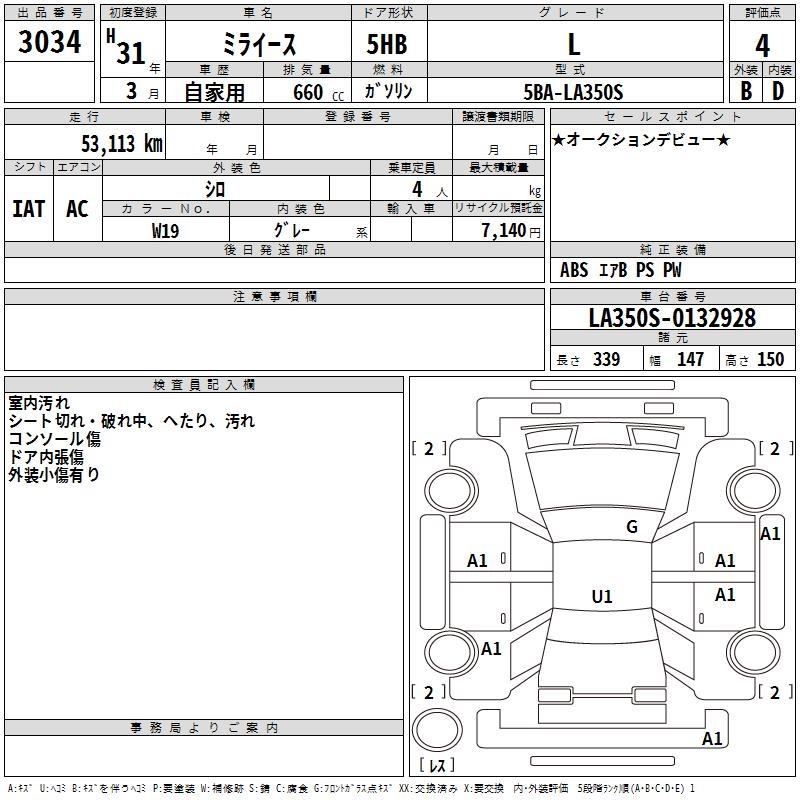 DAIHATSU MIRA E:S