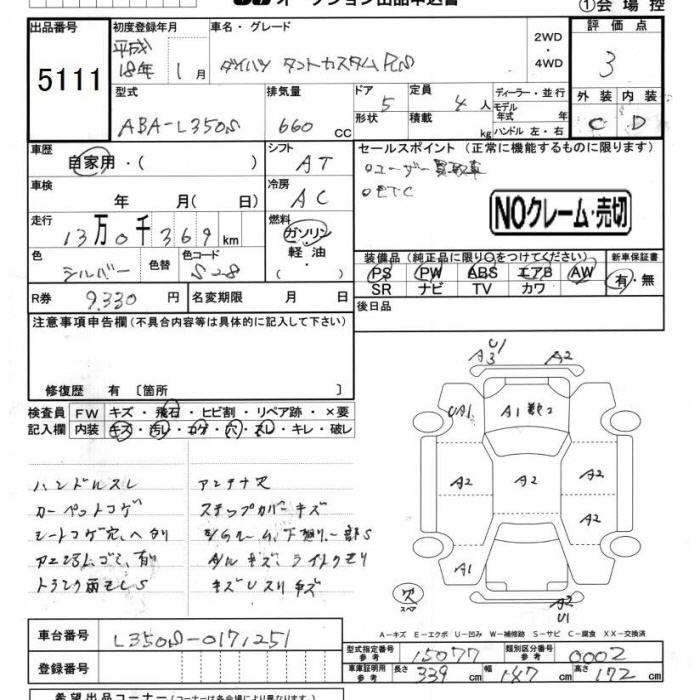 DAIHATSU TANTO