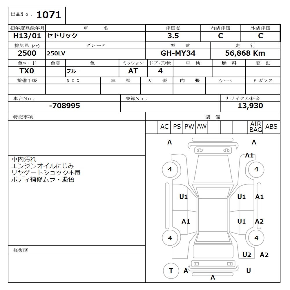 NISSAN CEDRIC
