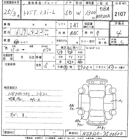 SUBARU TREZIA