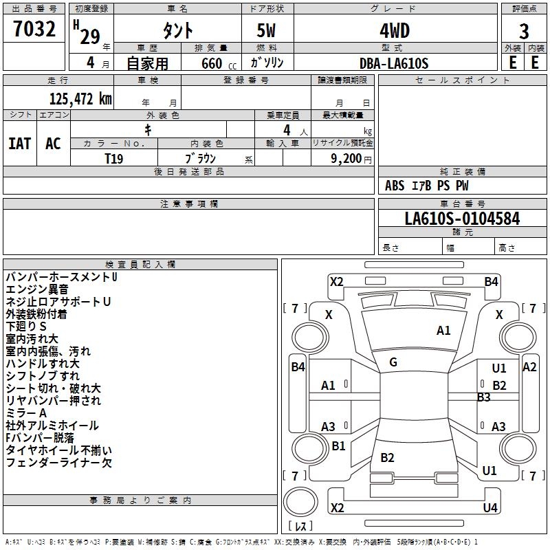 DAIHATSU TANTO