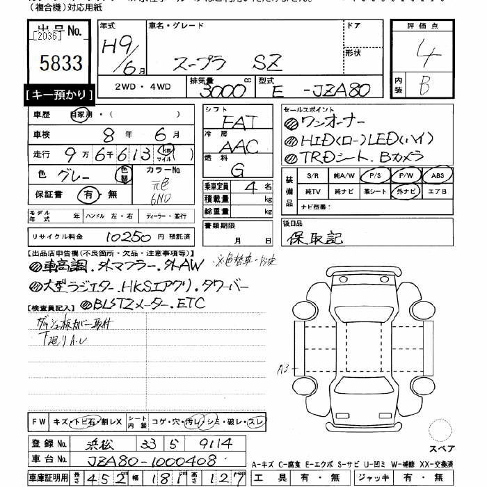 TOYOTA SUPRA