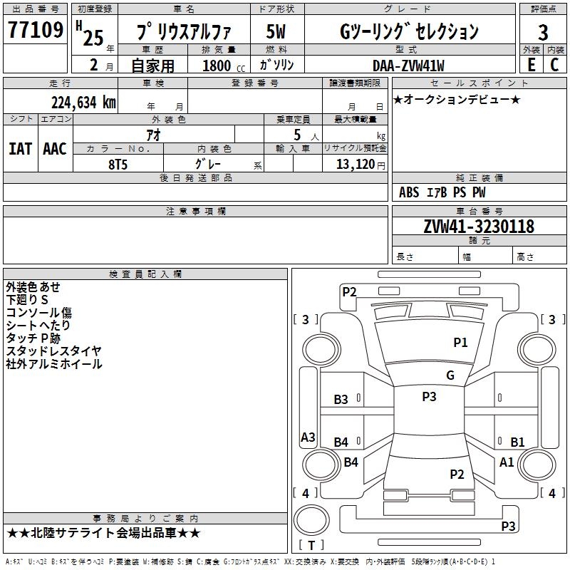 TOYOTA PRIUS ALPHA
