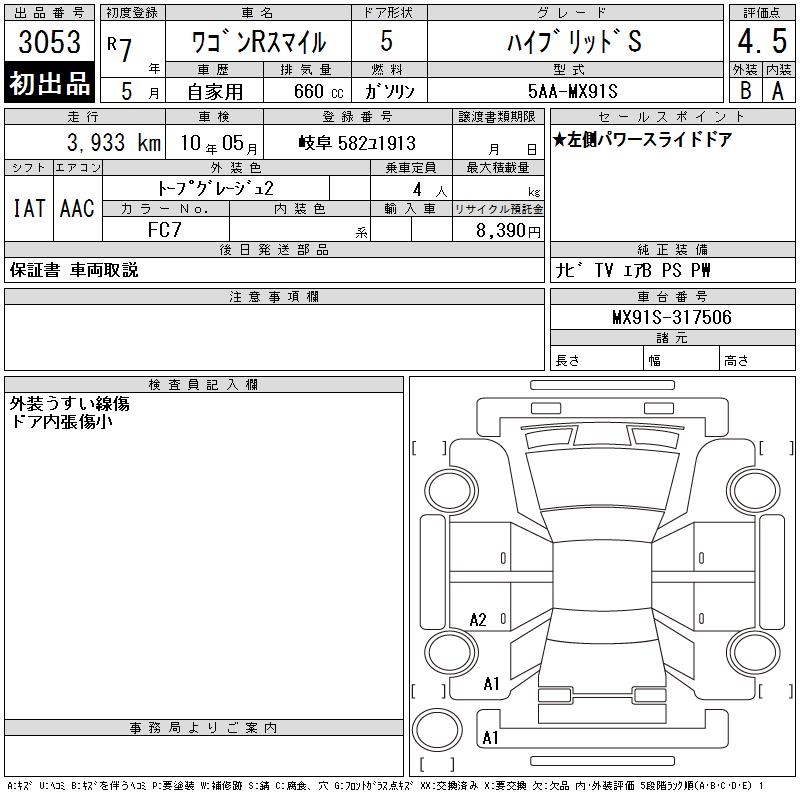 SUZUKI WAGON R SMILE