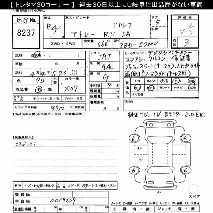DAIHATSU ATRAI