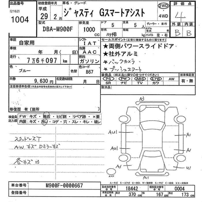 SUBARU JUSTY