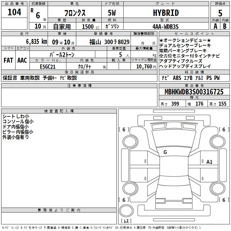 SUZUKI FRONX