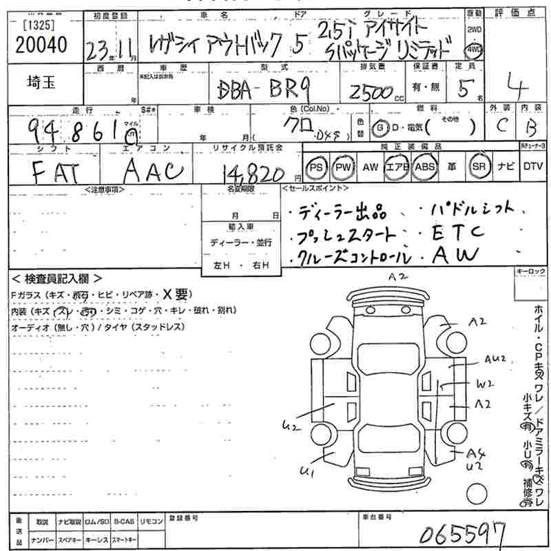 SUBARU OUTBACK