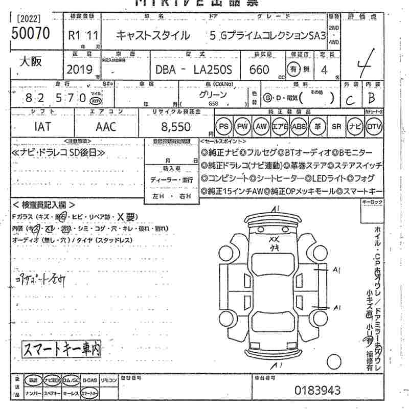 DAIHATSU CAST