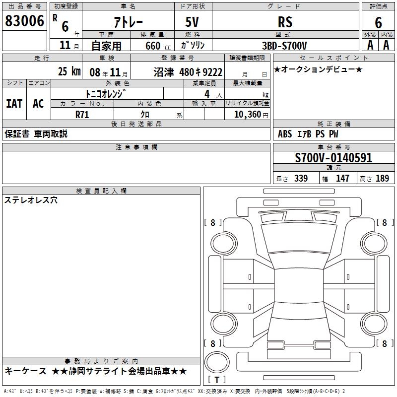 DAIHATSU ATRAI