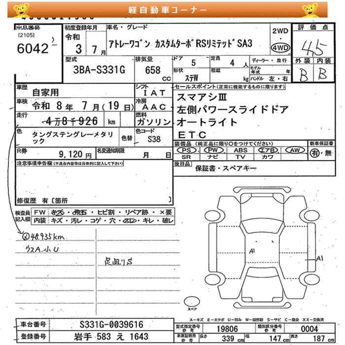 DAIHATSU ATRAI