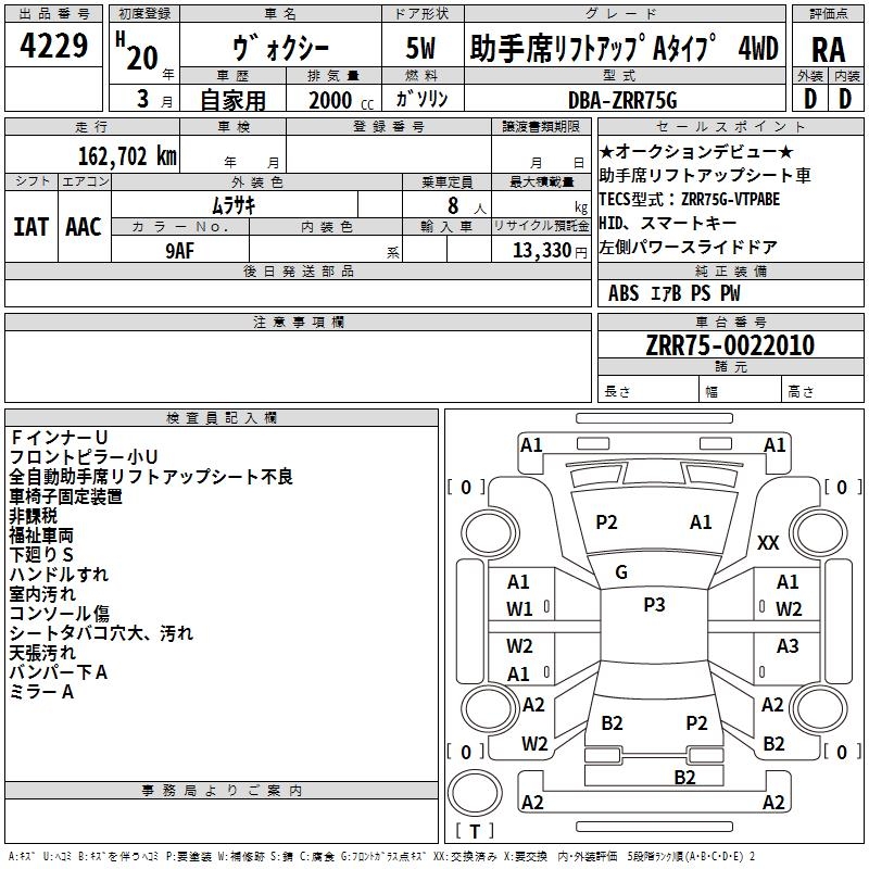 TOYOTA VOXY