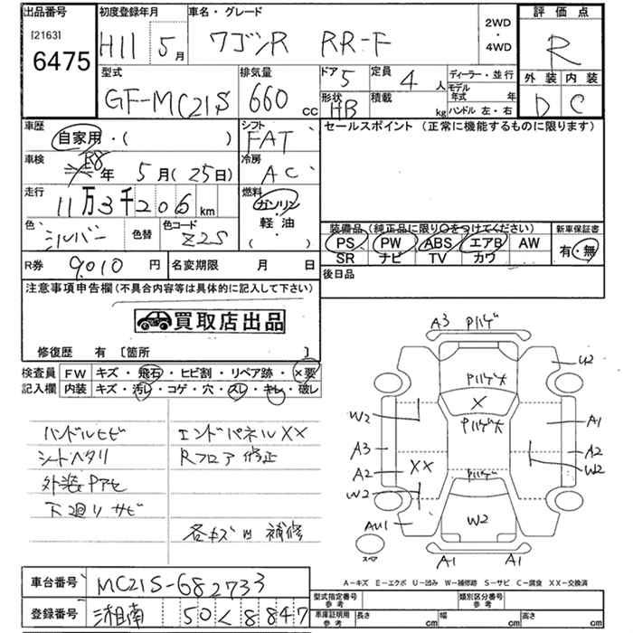 SUZUKI WAGON R