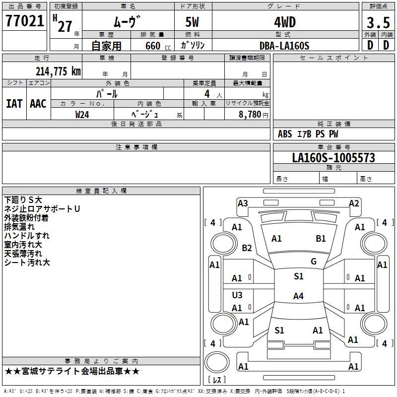 DAIHATSU MOVE