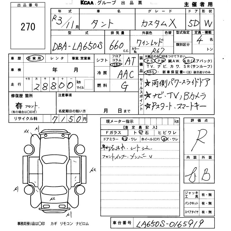 DAIHATSU TANTO