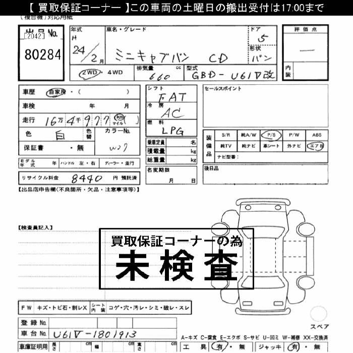 MITSUBISHI MINICAB