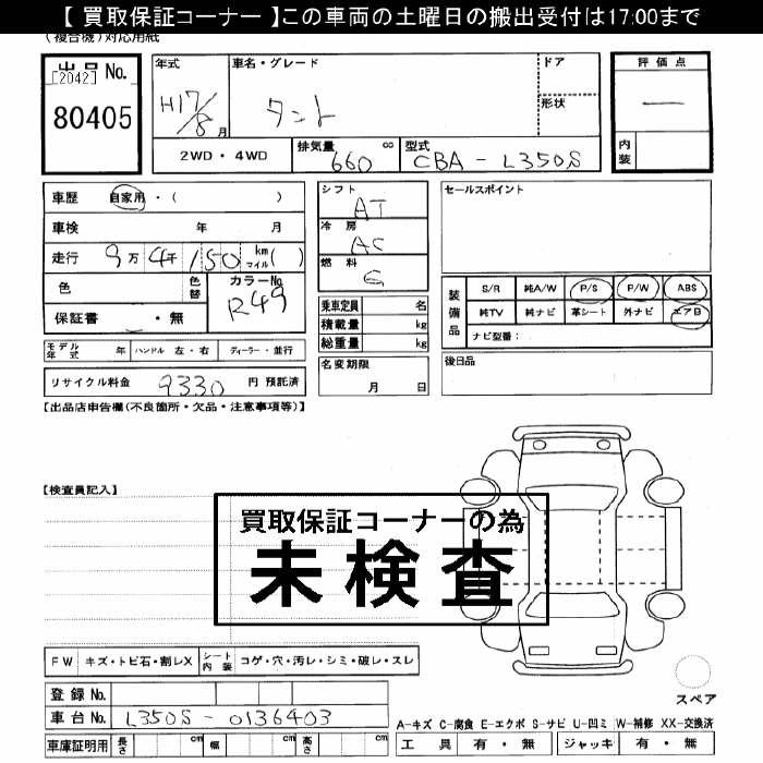 DAIHATSU TANTO