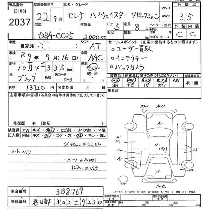 NISSAN SERENA