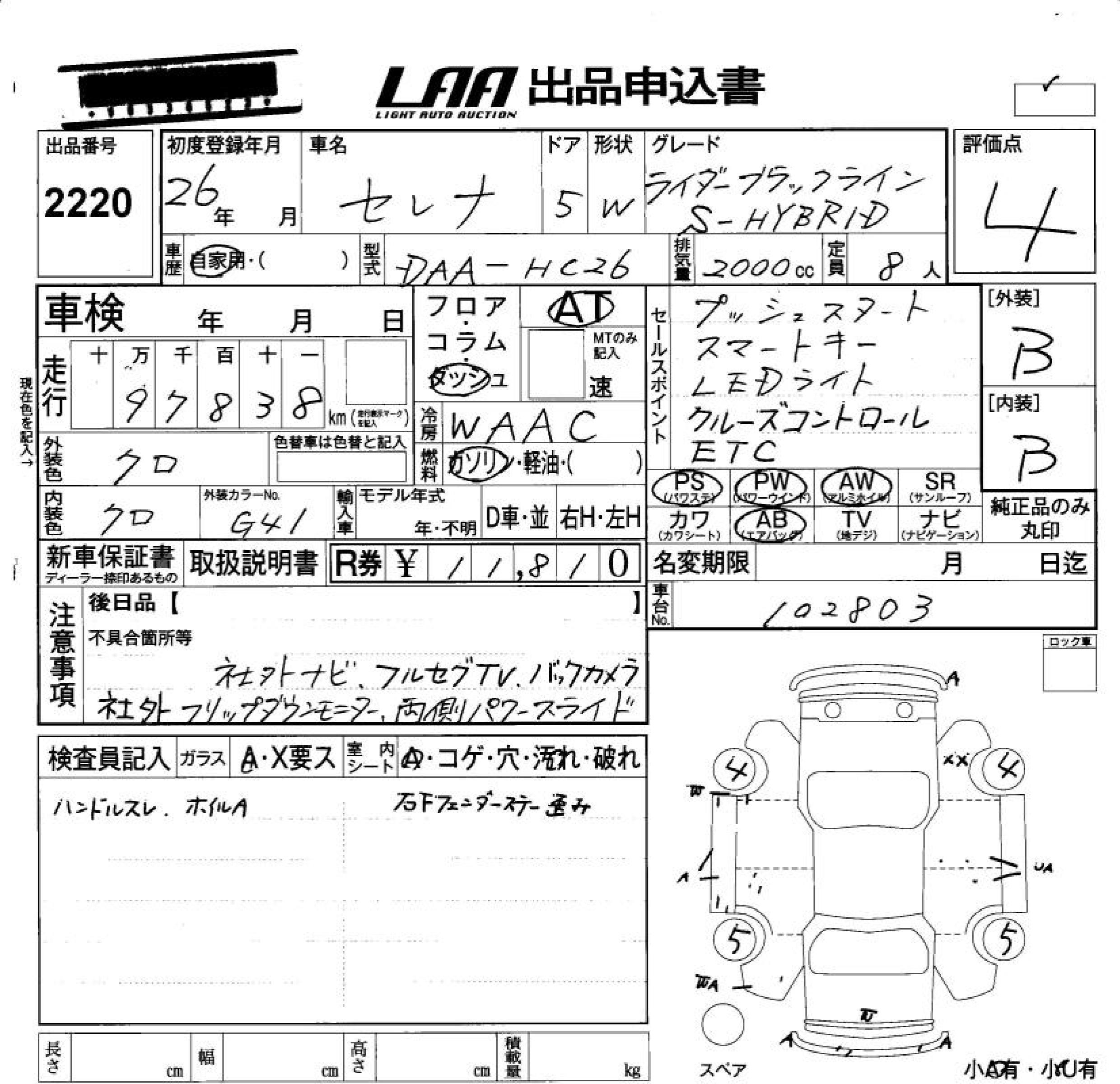 NISSAN SERENA