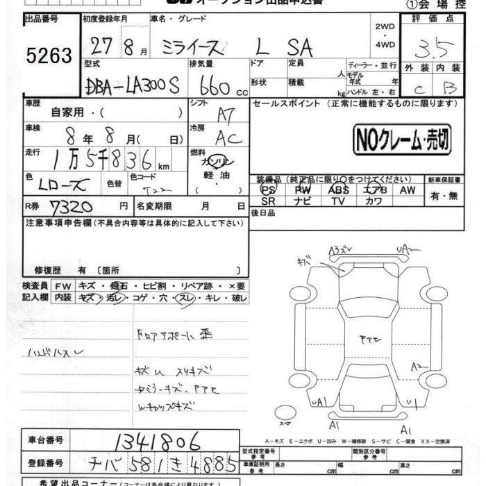 DAIHATSU MIRA E:S