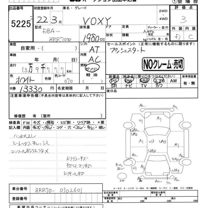 TOYOTA VOXY