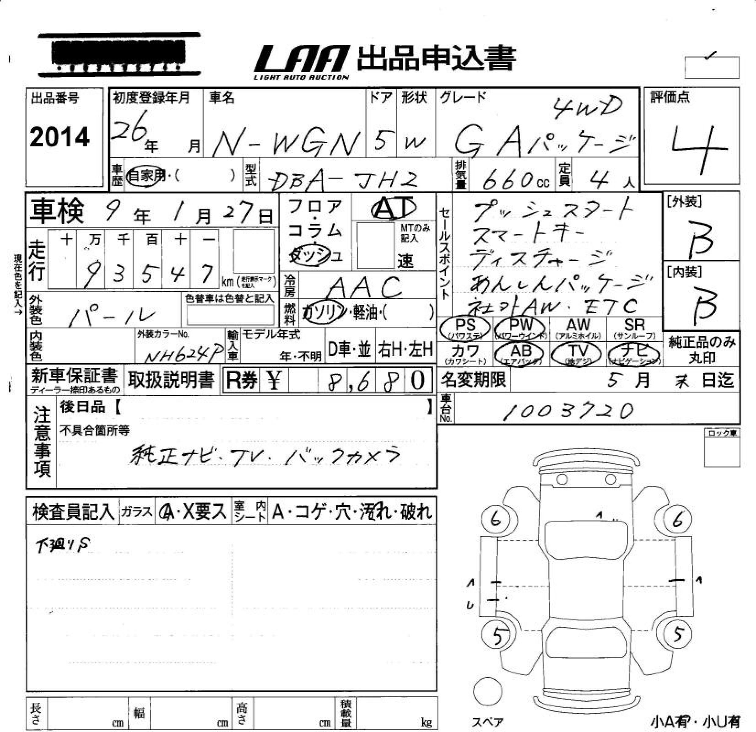 HONDA N-WGN