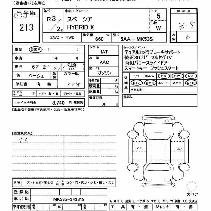 SUZUKI SPACIA