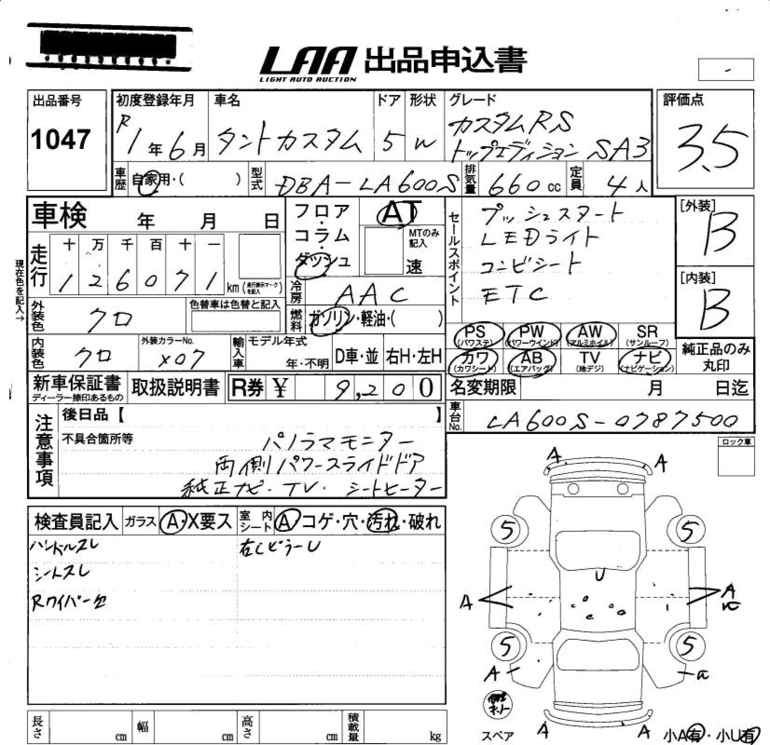 DAIHATSU TANTO