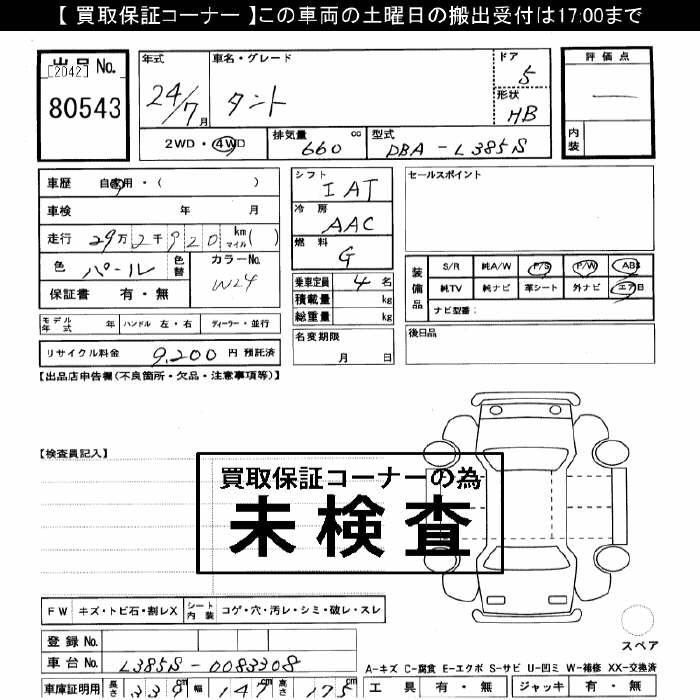 DAIHATSU TANTO