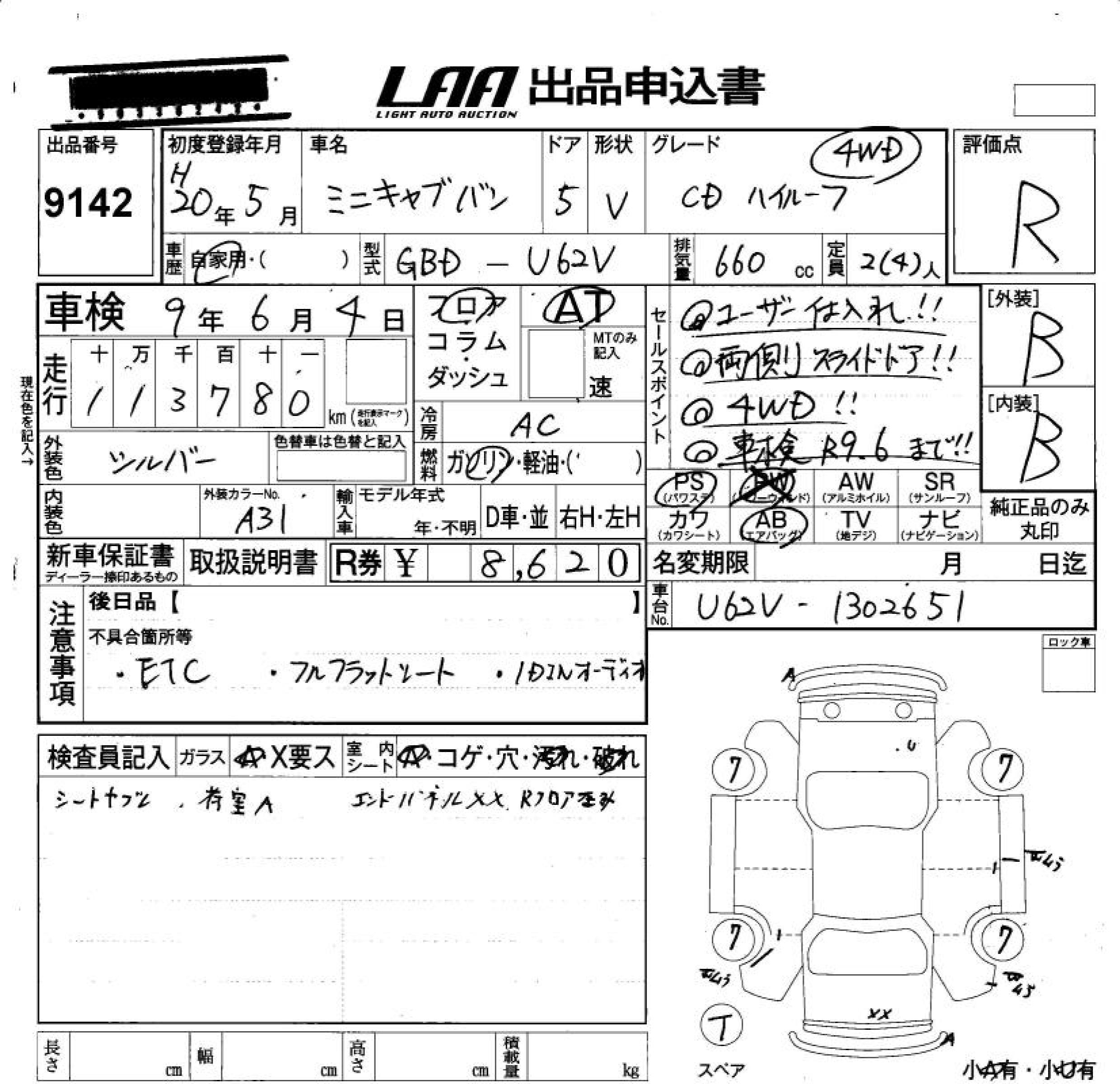 MITSUBISHI MINICAB