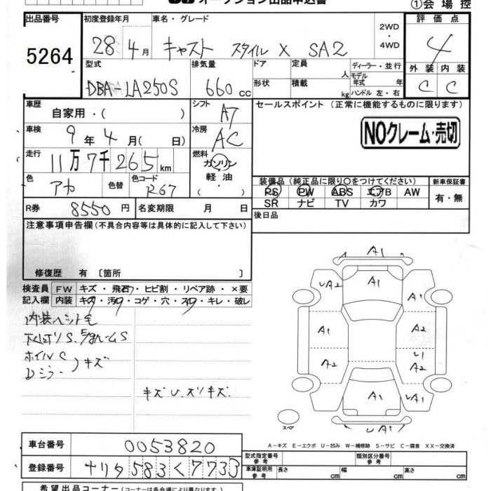 DAIHATSU CAST