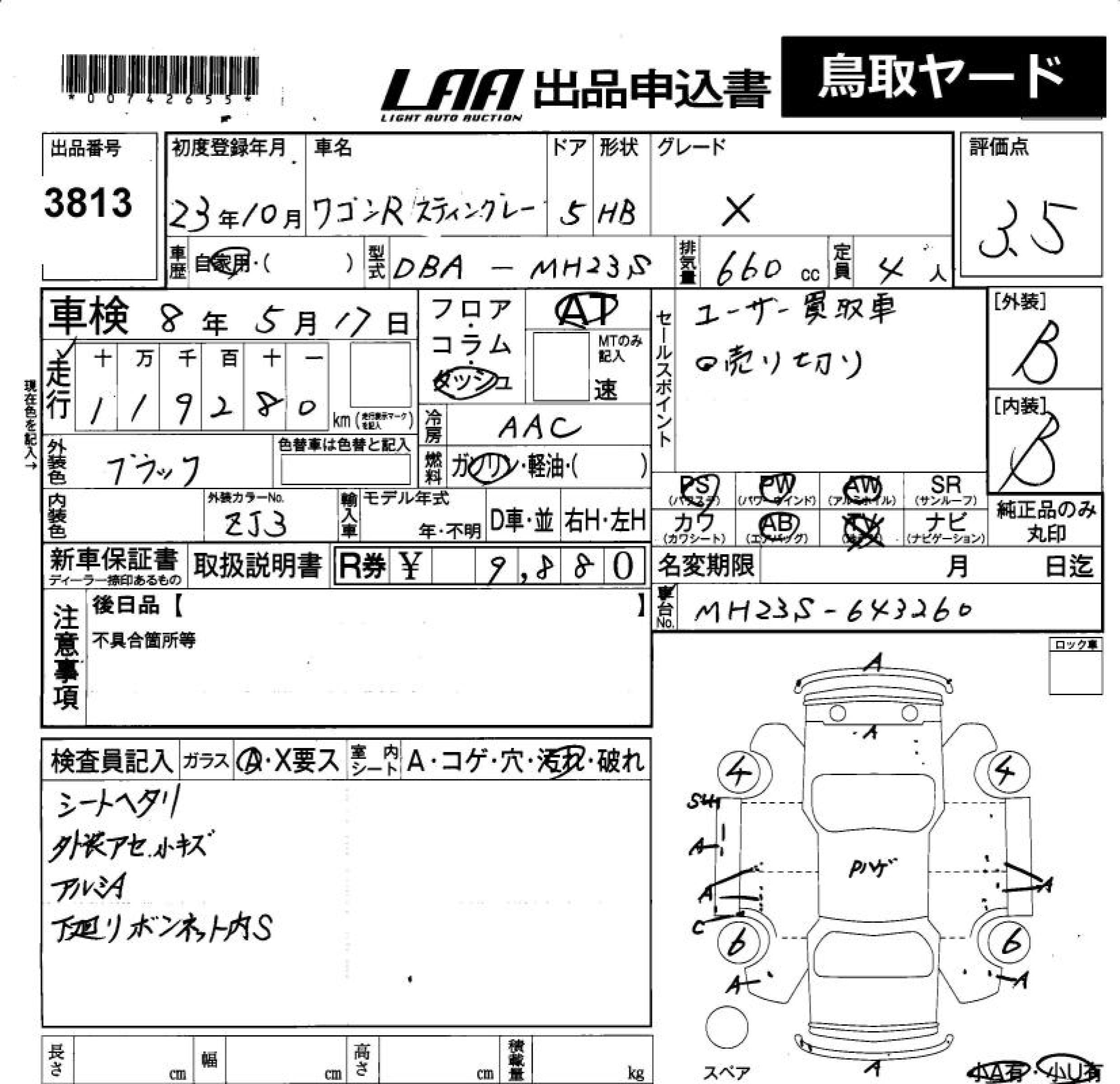 SUZUKI WAGON R