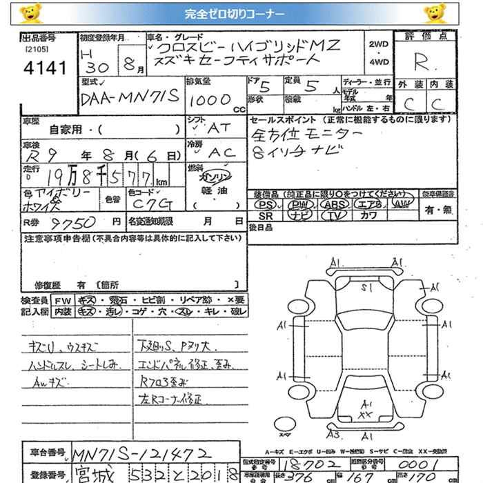 SUZUKI XBEE