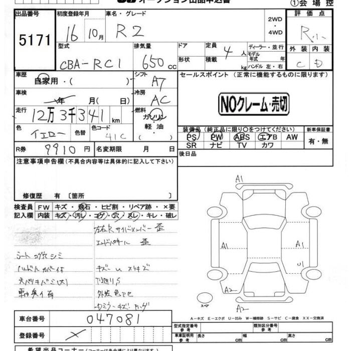 SUBARU R2