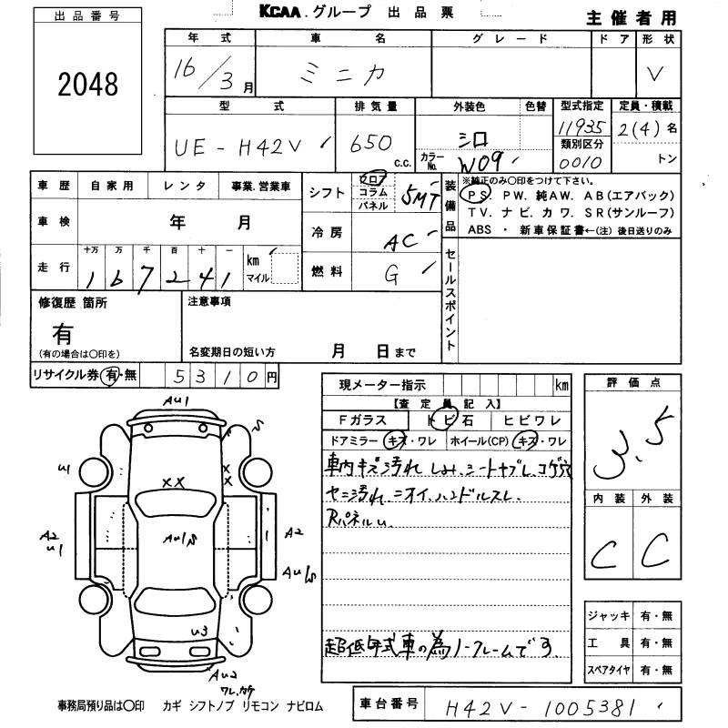 MITSUBISHI MINICA