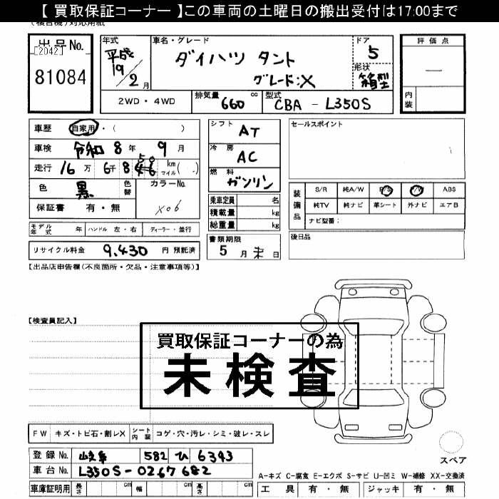 DAIHATSU TANTO