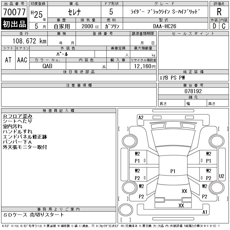 NISSAN SERENA