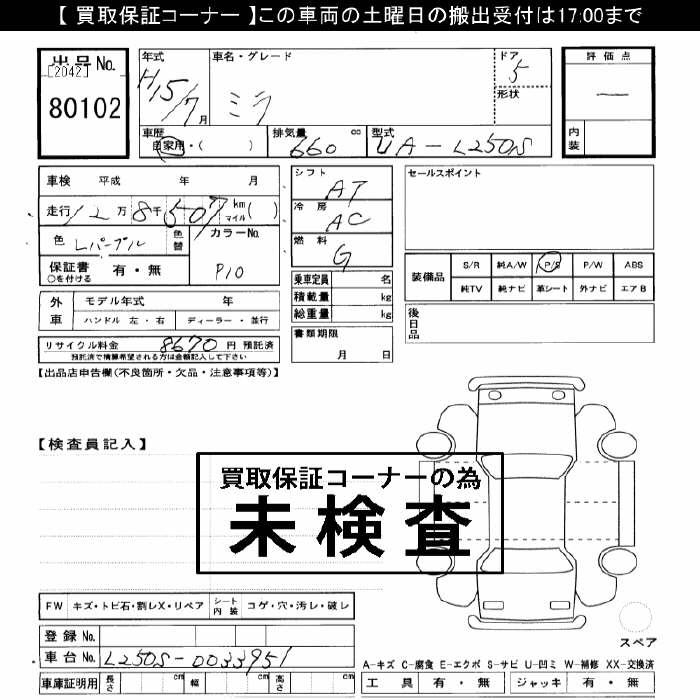 DAIHATSU MIRA
