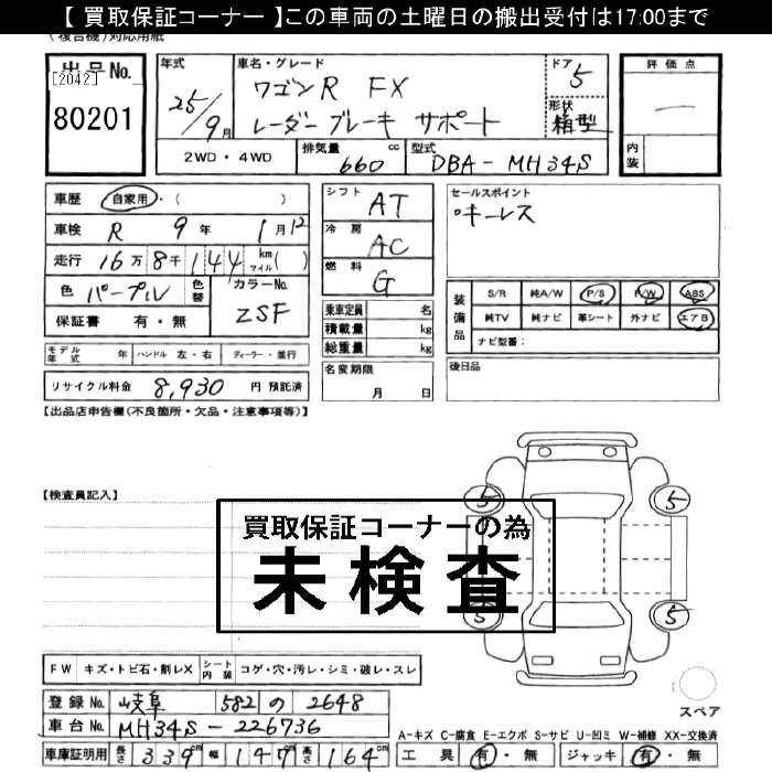 SUZUKI WAGON R
