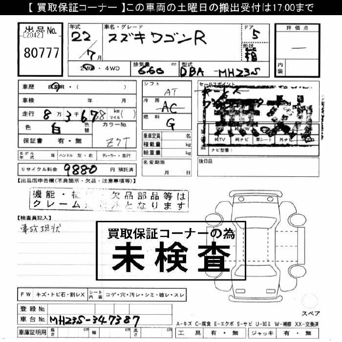 SUZUKI WAGON R