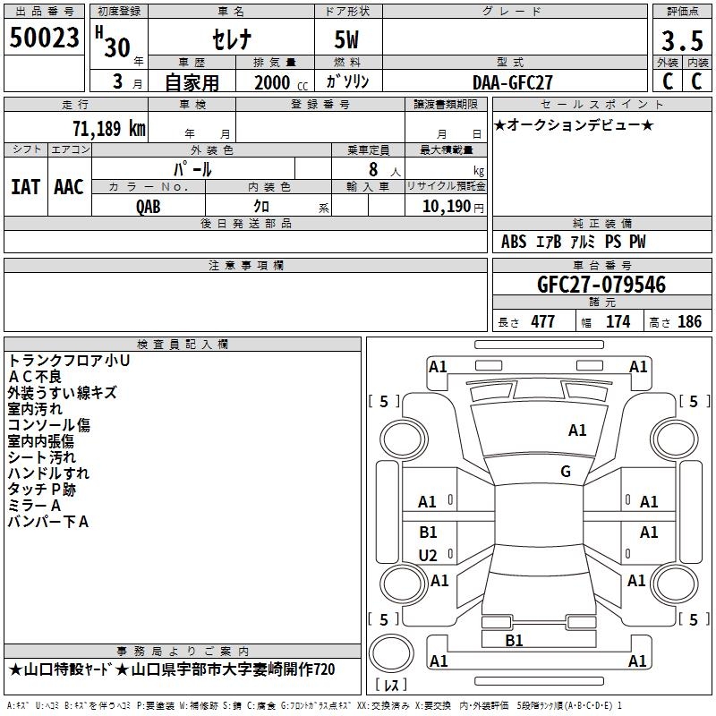 NISSAN SERENA