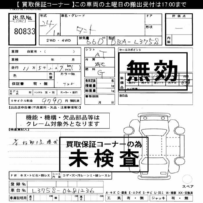 DAIHATSU TANTO