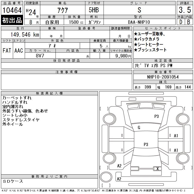 TOYOTA AQUA