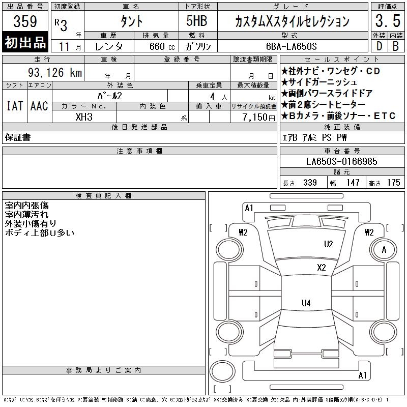 DAIHATSU TANTO