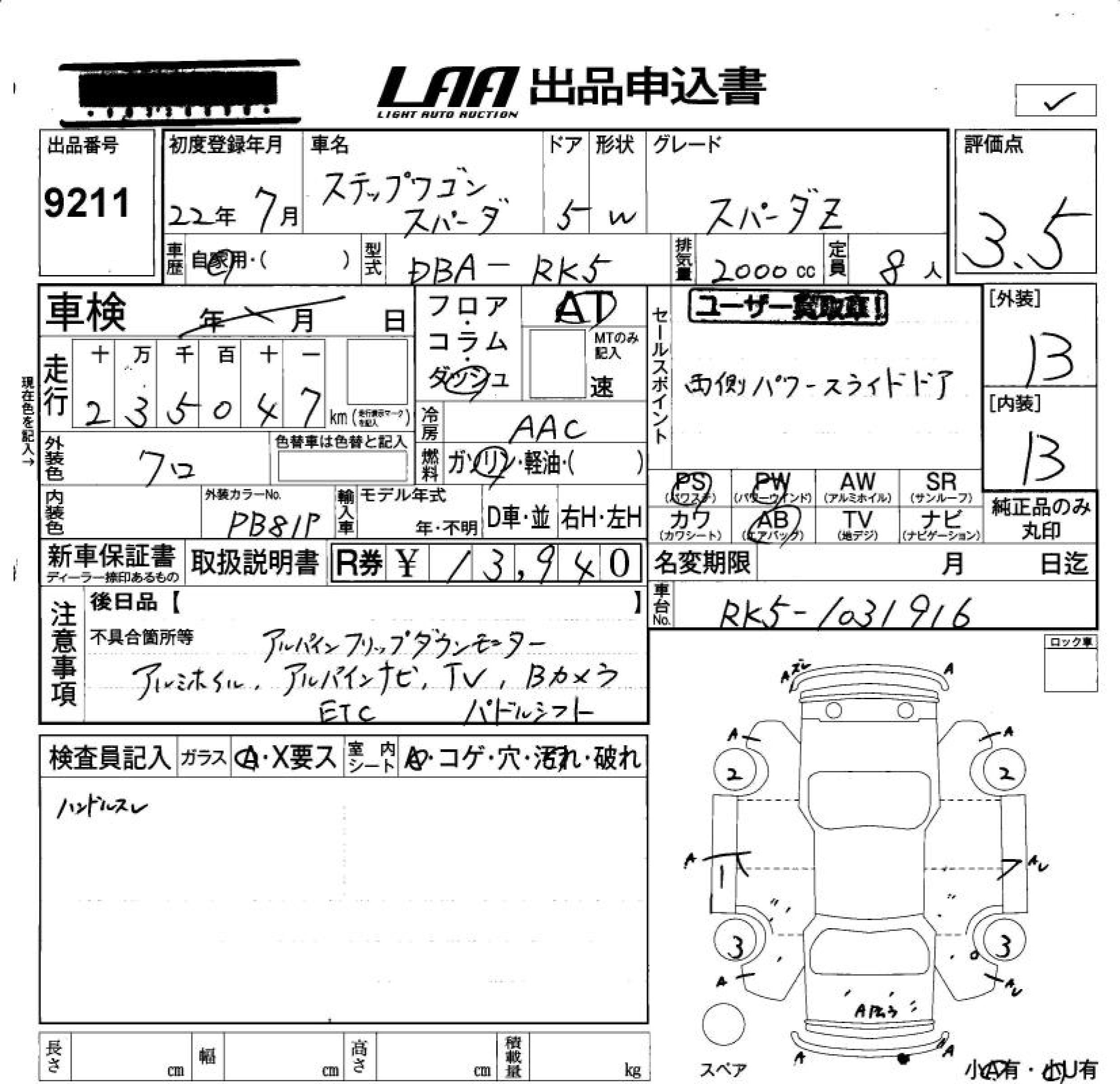 HONDA STEPWGN