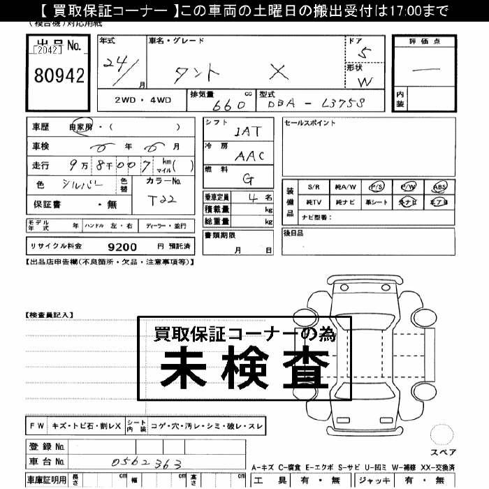 DAIHATSU TANTO